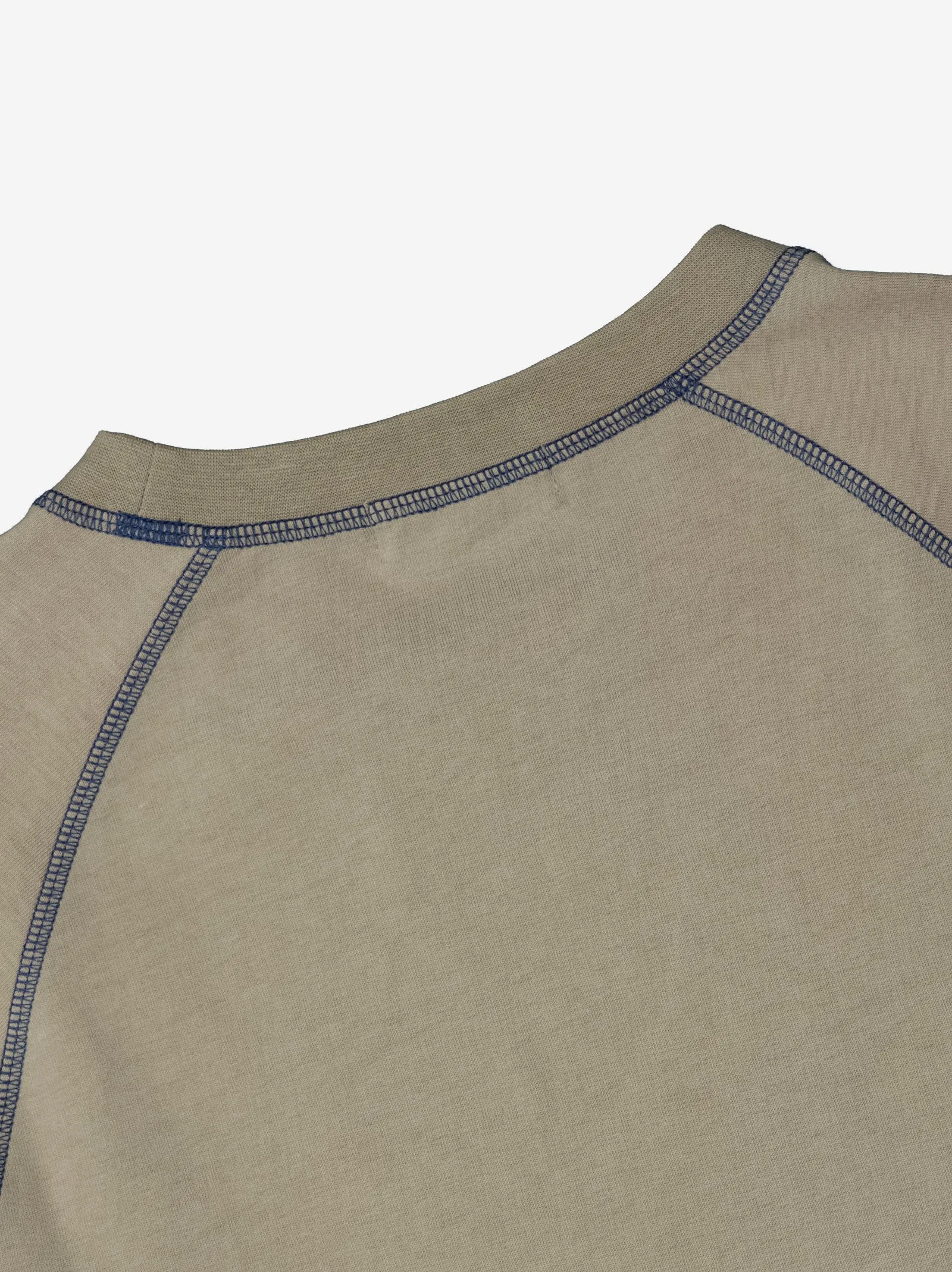 Beige T-shirt with contrast stitching - Pope sold by Ulanka product image thumbnail 5