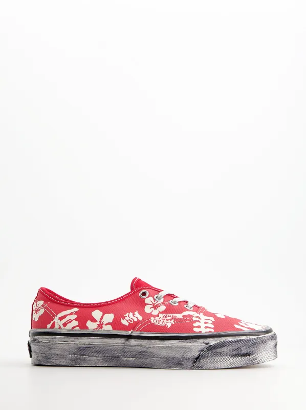 Zapatillas de lona estampado hawaiiano desgastadas - Vans Lx Authentic made by Converse