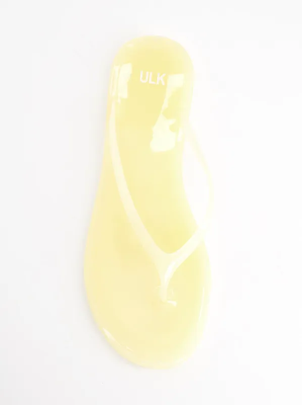Glossy thong sandals - Flux made by Ulanka