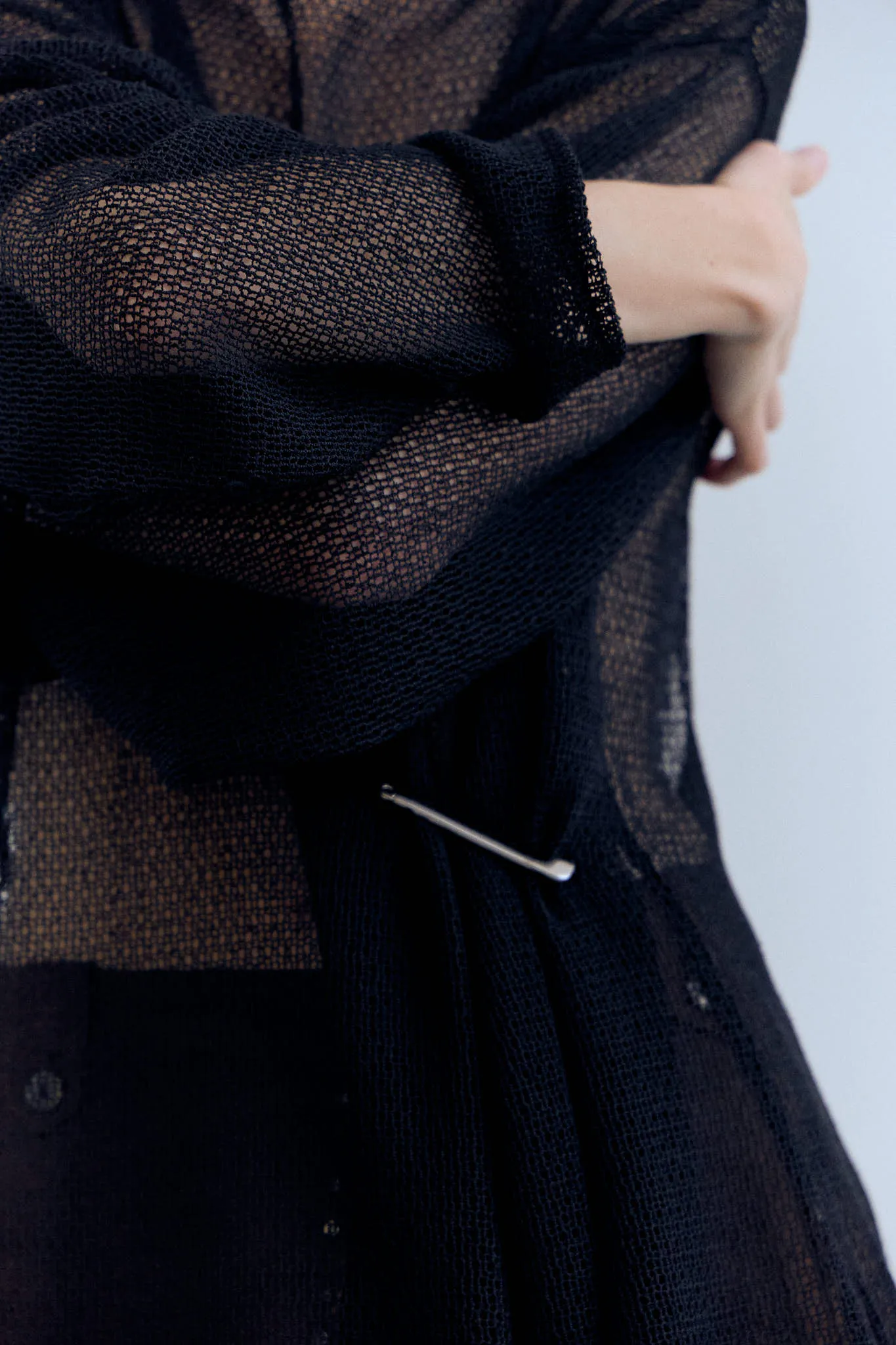 Semi-sheer knit dress with open back - Ruca sold by Ulanka product image thumbnail 5