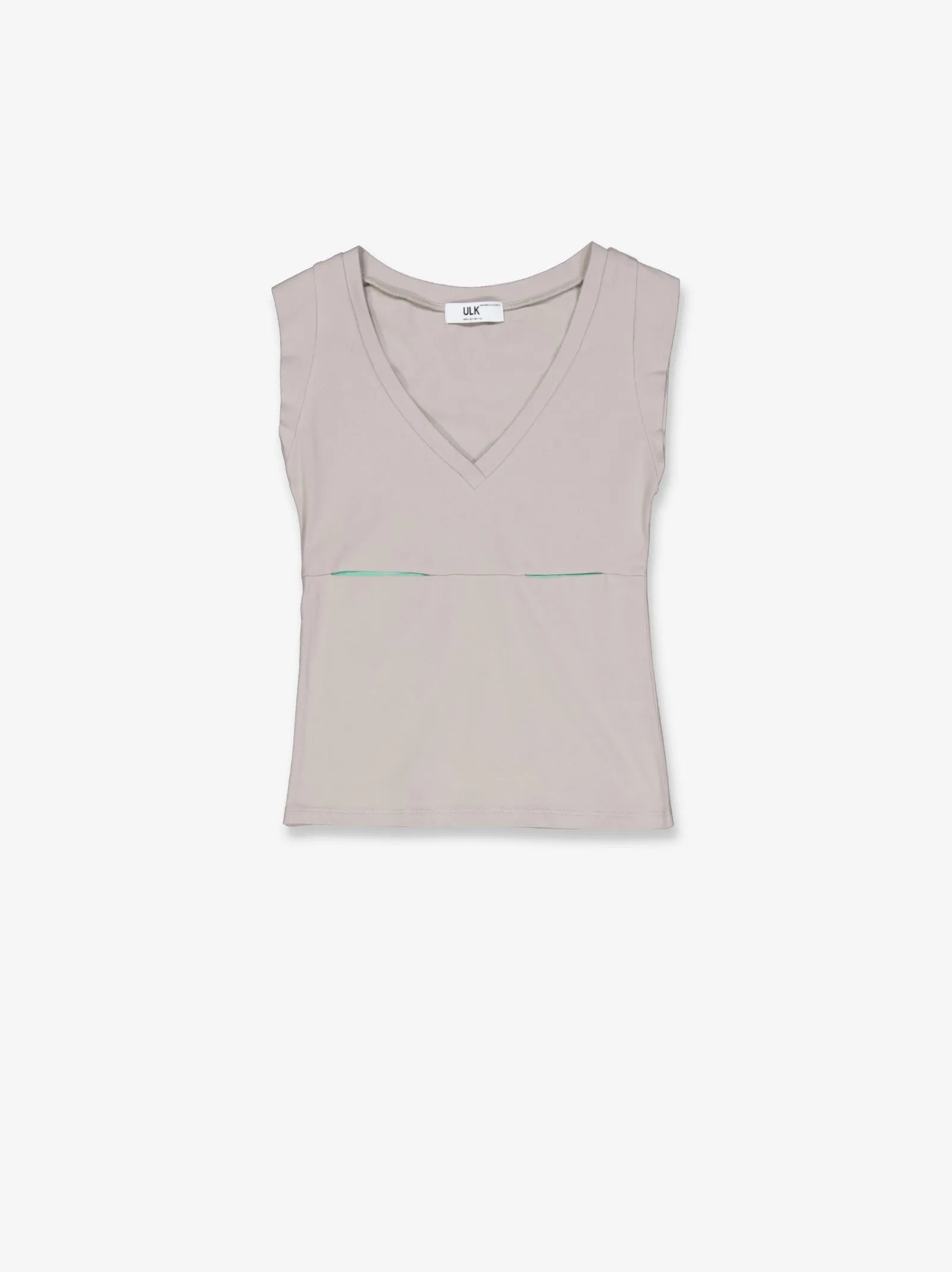 Sleeveless top with cut-out detail - Sunshine sold by Ulanka product image thumbnail 4