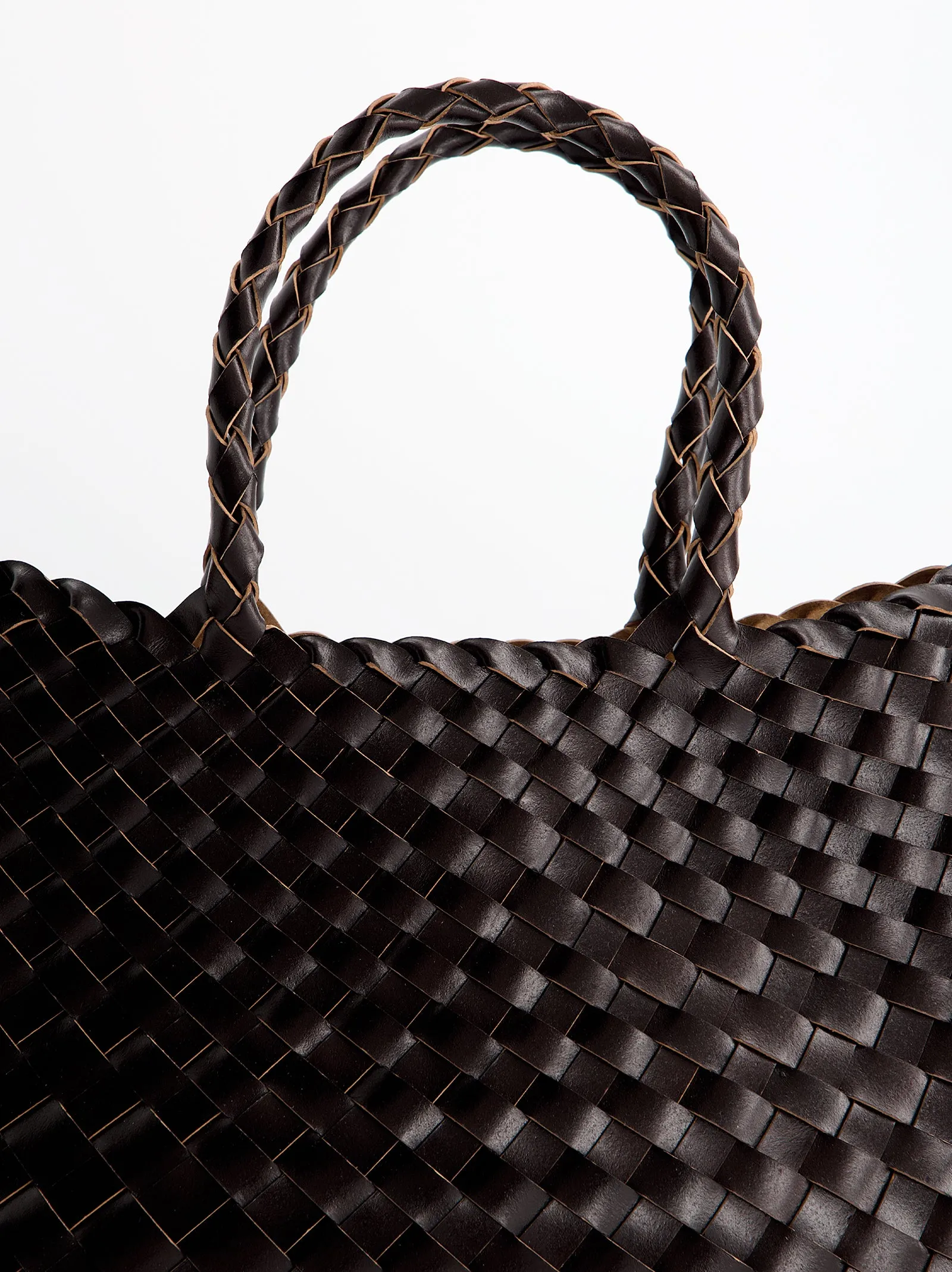 Braided leather shopper bag - Barrera sold by Ulanka product image thumbnail 5