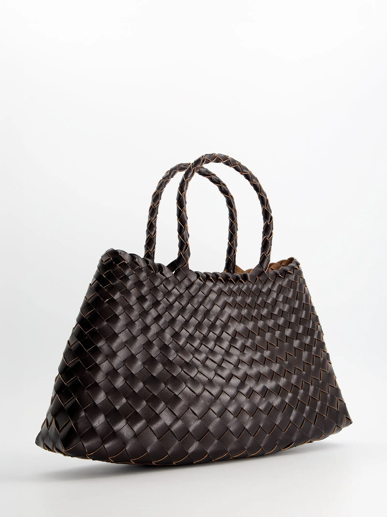 Braided leather shopper bag - Barrera sold by Ulanka product image thumbnail 3