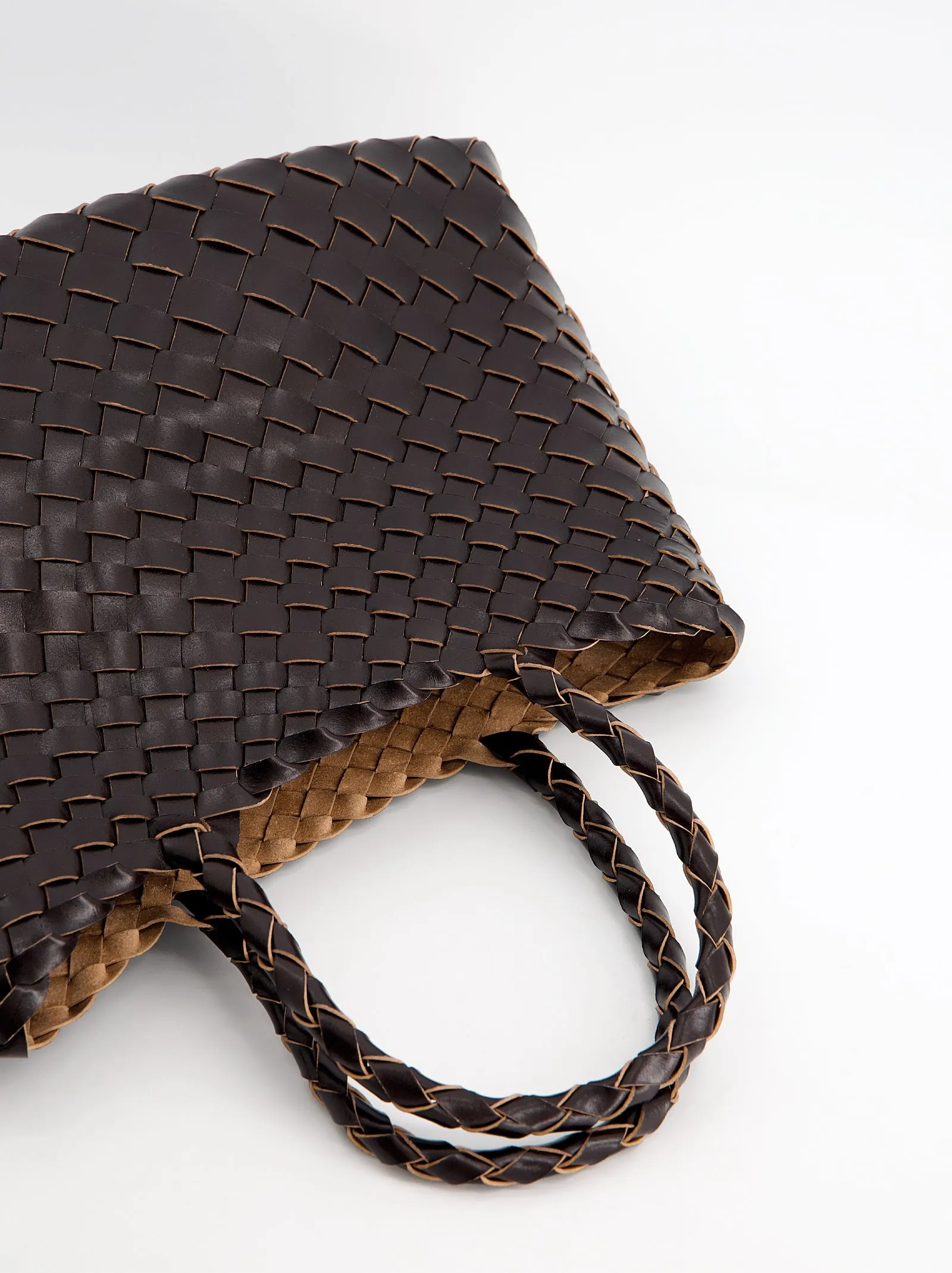 Braided leather shopper bag - Barrera sold by Ulanka product image thumbnail 4