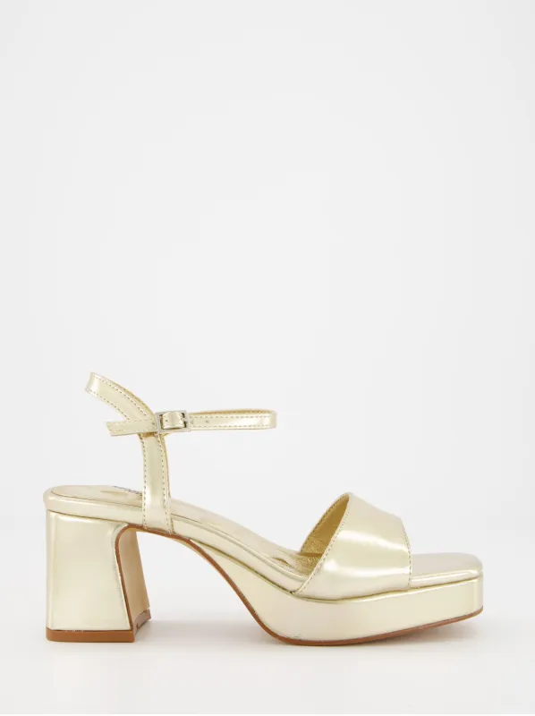 Gold heels - Medina made by Ulanka