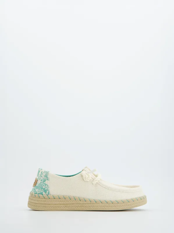 Hey Dude Nautical Style Loafers Beige made by Hey Dude