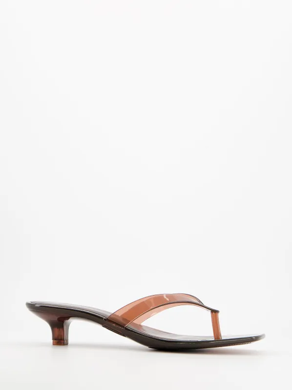 Clear High-Heel Sandals - Core made by Ulanka