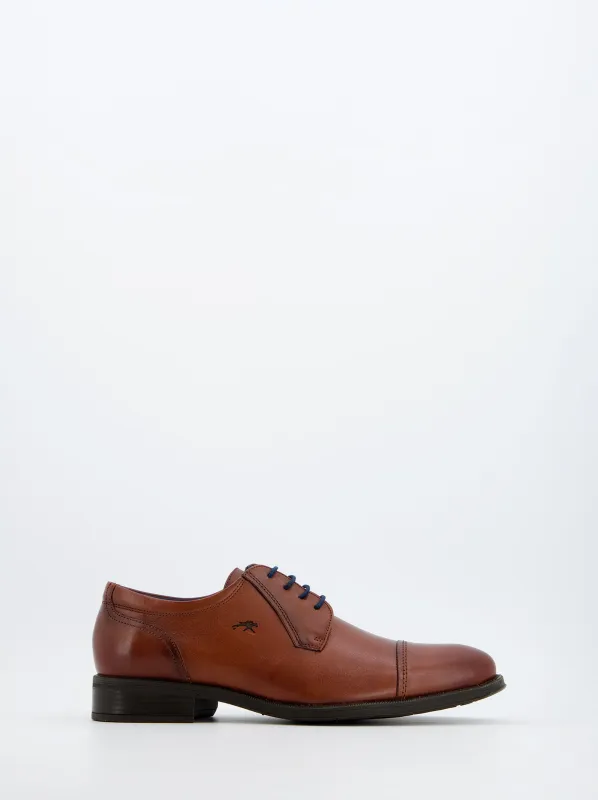 Brown Leather Shoe - Fluchos made by Ulanka
