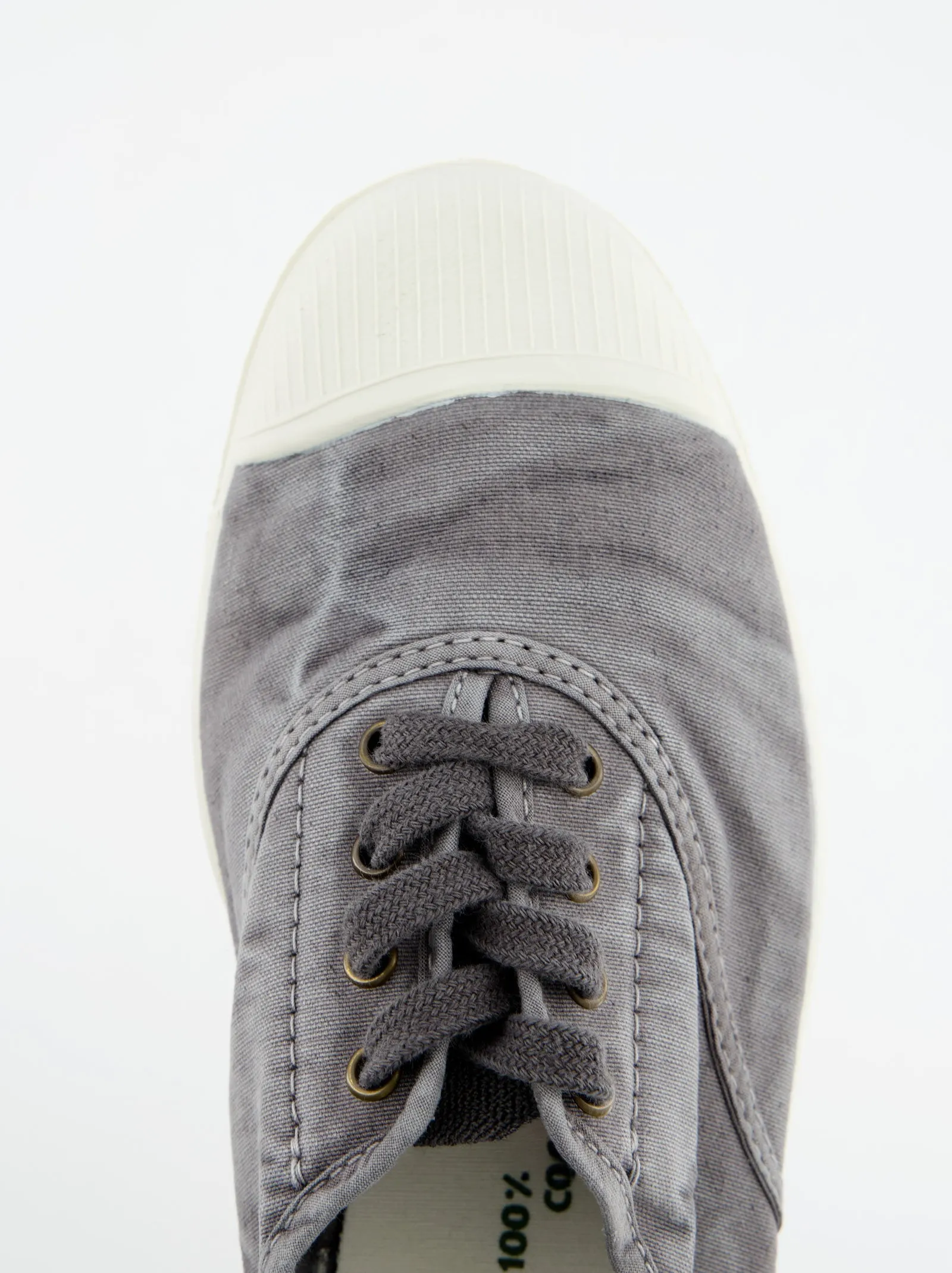 Washed Gray Canvas Sneaker - Natural World sold by Ulanka product image thumbnail 5