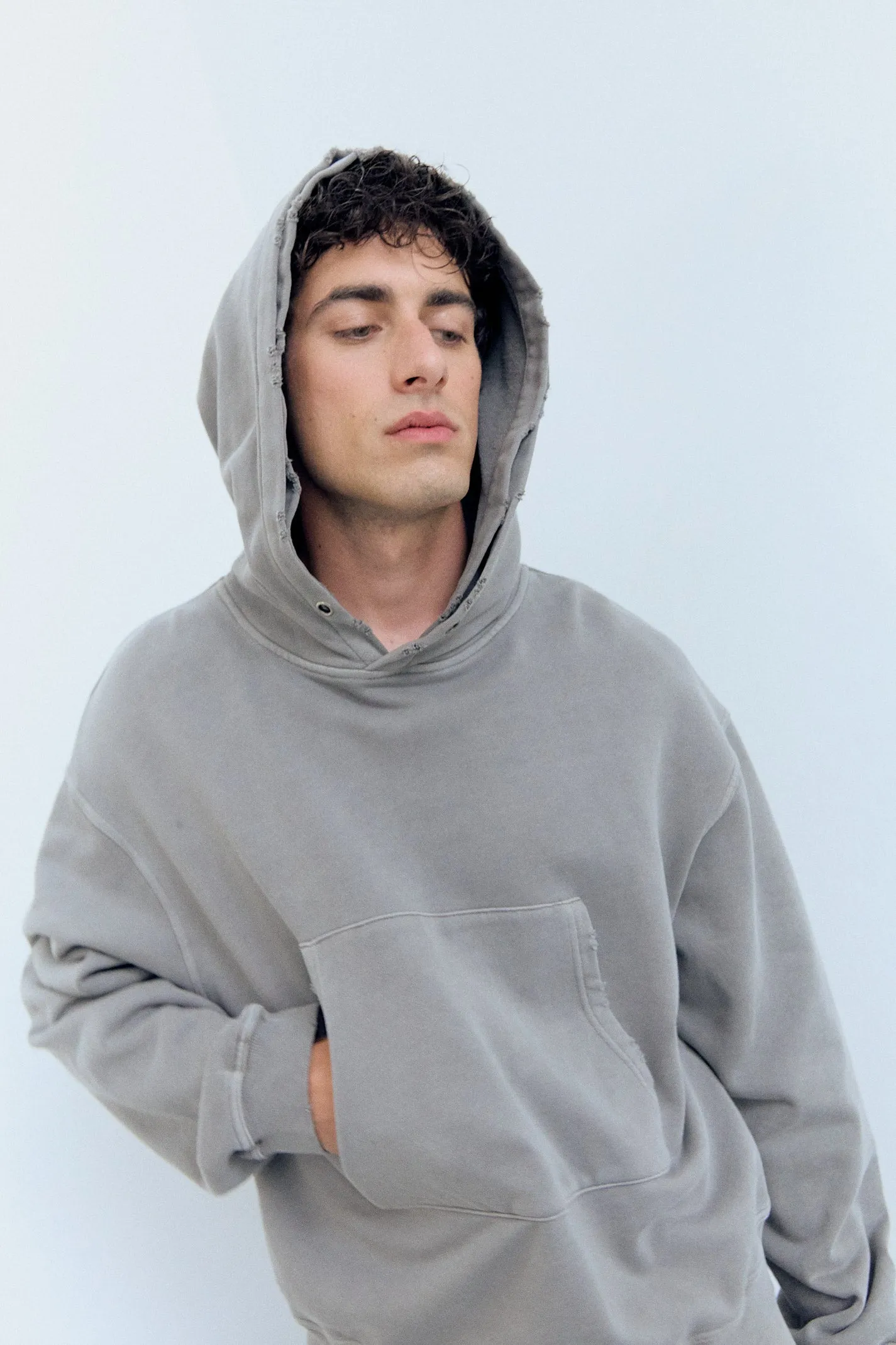 Washed Effect Sweatshirt - 222 sold by Ulanka product image thumbnail 5