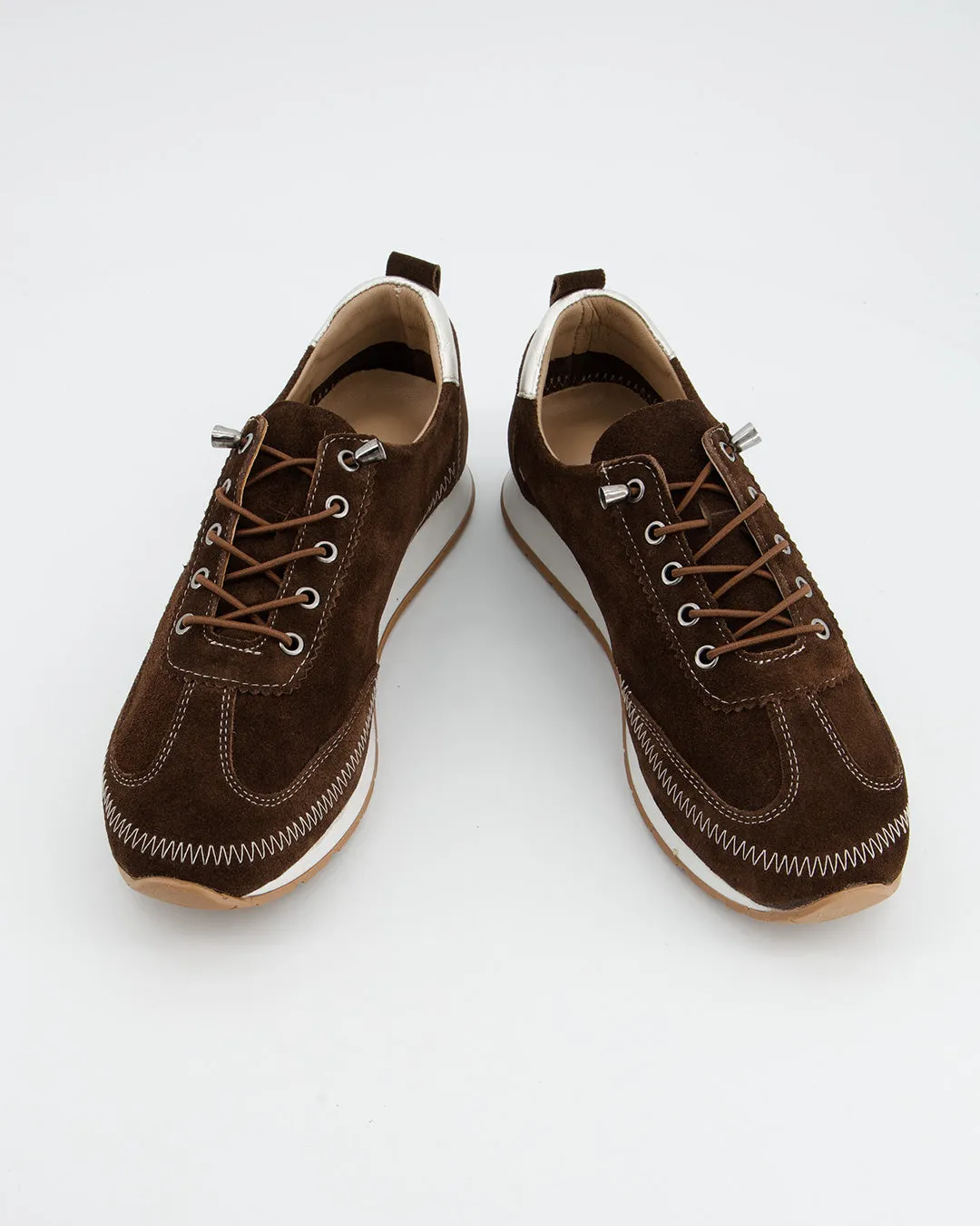Brown Suede Sneaker - Ceci sold by Ulanka product image thumbnail 5