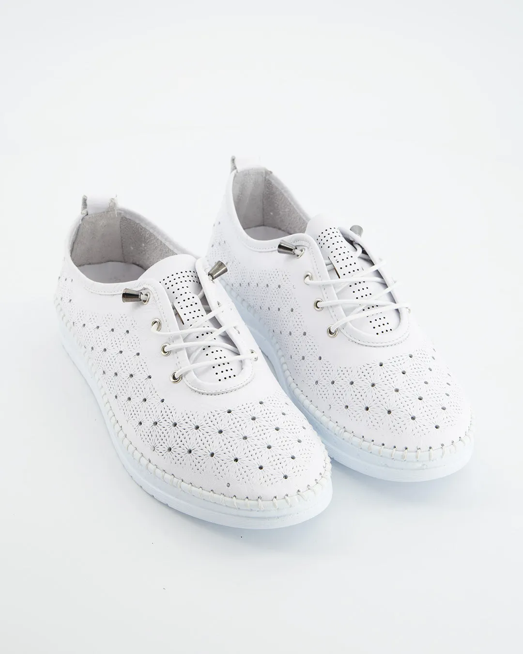Deportivas de Piel Blanca sold by Ulanka product image thumbnail 5