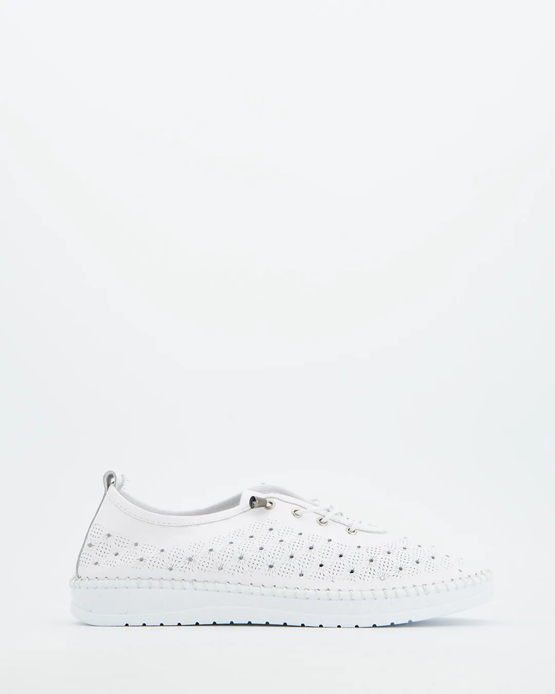 Deportivas de Piel Blanca sold by Ulanka product image thumbnail 3