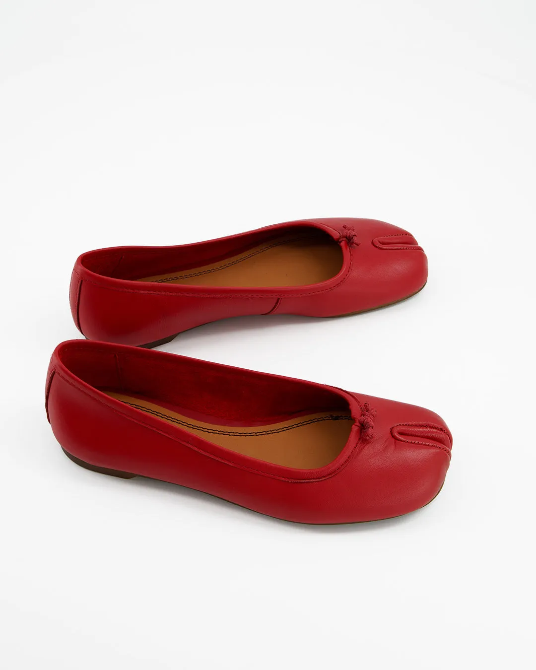 Karva - Leather tabi ballet flats sold by Ulanka product image thumbnail 5