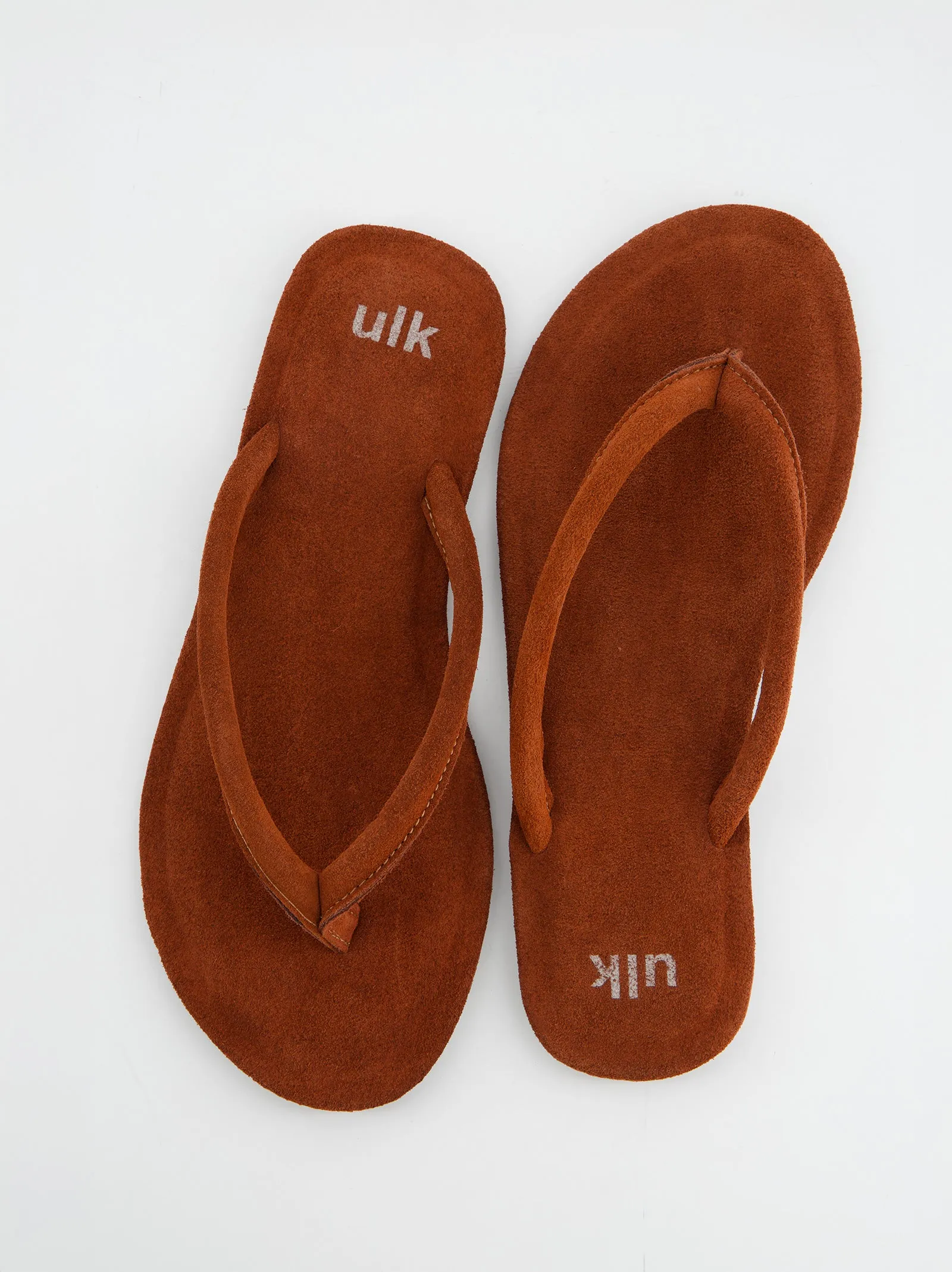 Orange suede sandals - Nude sold by Ulanka product image thumbnail 2