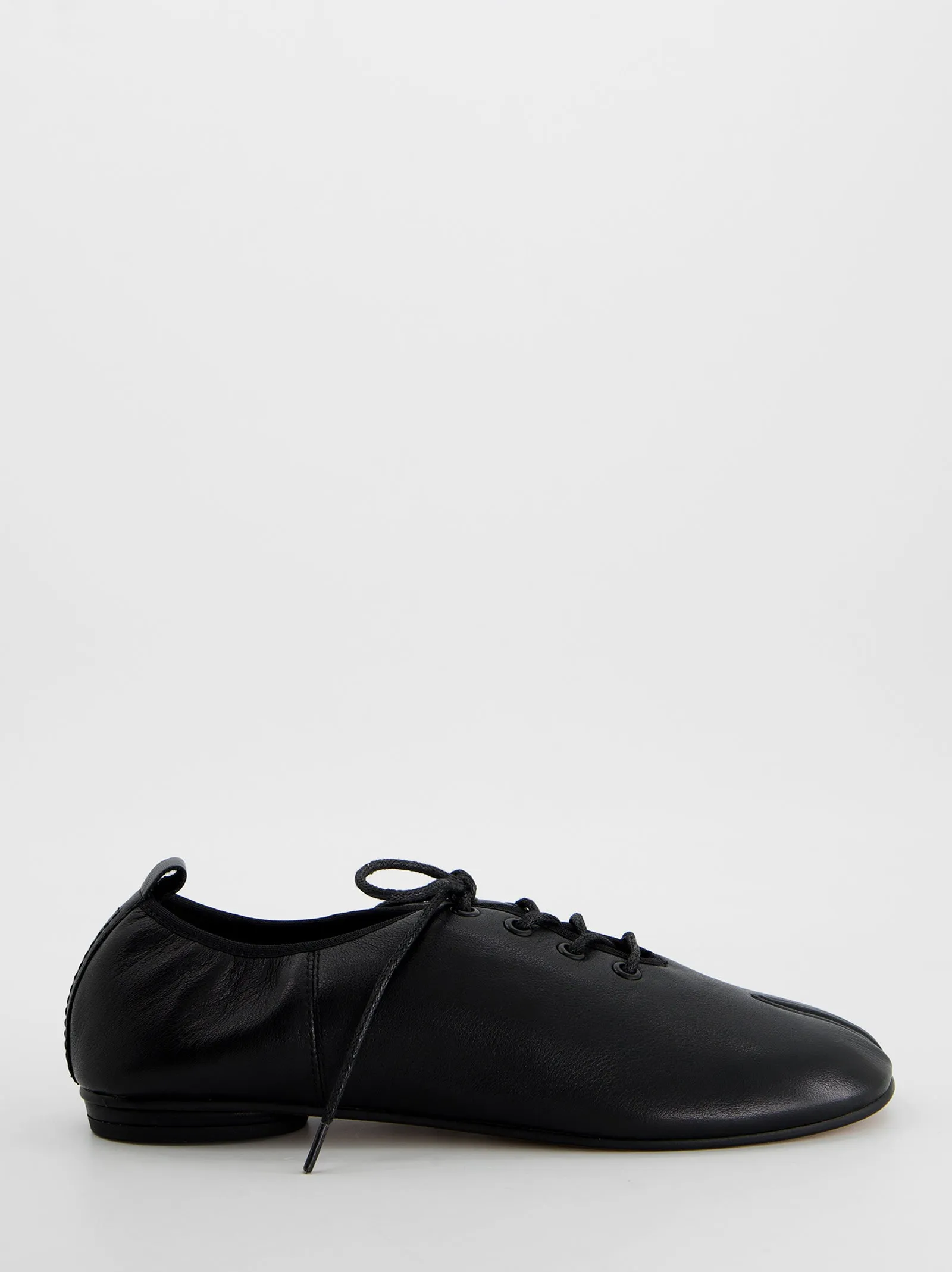 Leather tabi flat shoe - Per sold by Ulanka product image thumbnail 4