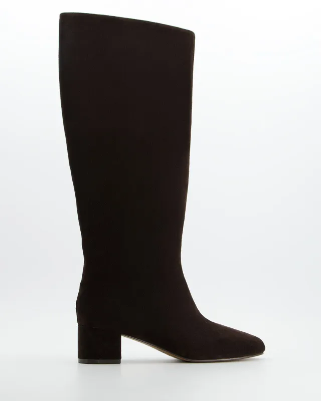 Brown high-heeled boot - Ori made by Ulanka