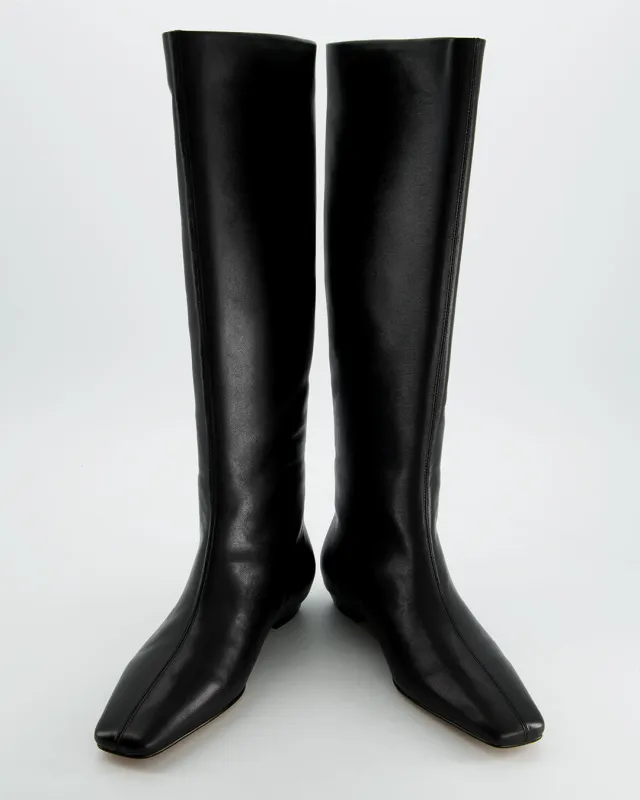 Black high boots - Tup made by Ulanka