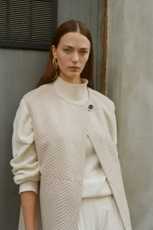 GILET LUNGO PANNO CASHMERE sold by Liviana Conti