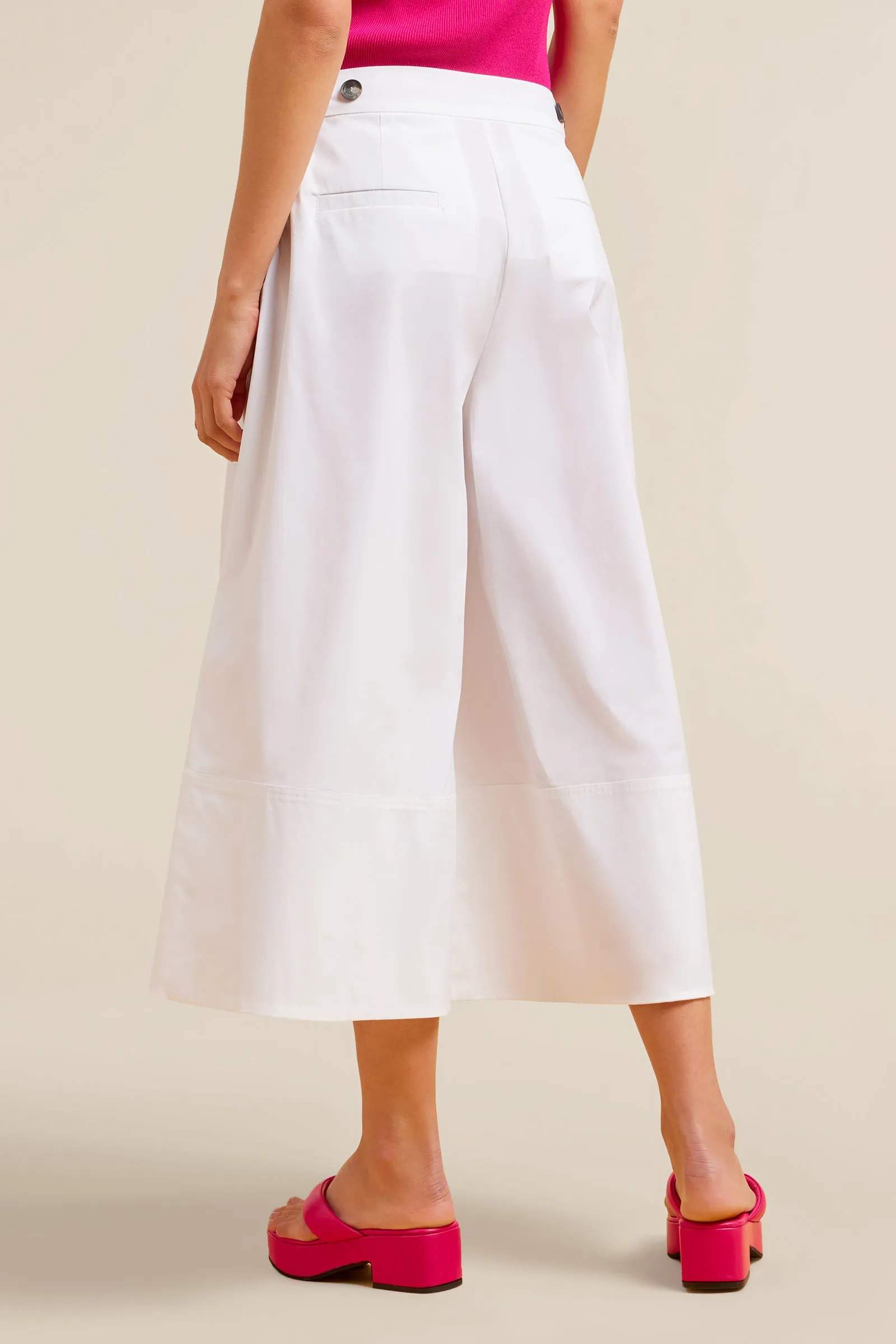 pantalone gaucho tela cotone sold by Liviana Conti product image thumbnail 2