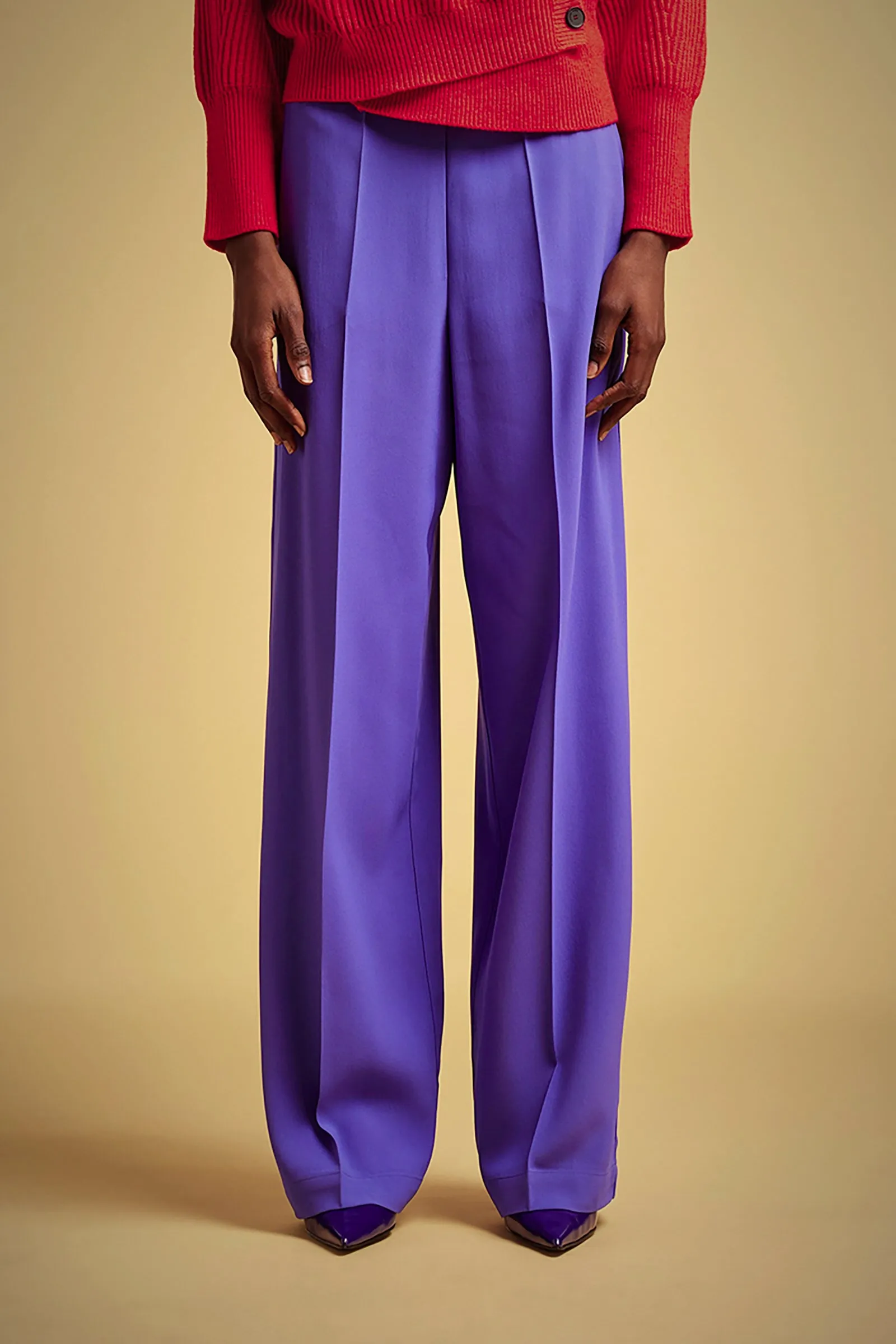 PANTALONE PALAZZO DRAP VISCOSA sold by Liviana Conti product image thumbnail 4