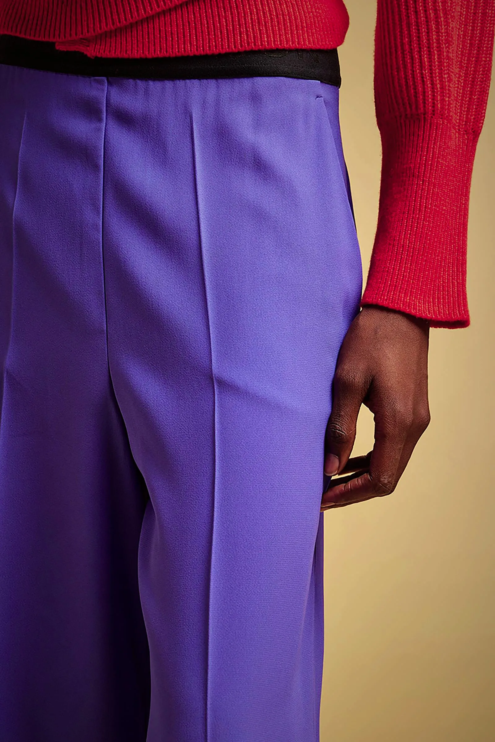 PANTALONE PALAZZO DRAP VISCOSA sold by Liviana Conti product image thumbnail 3