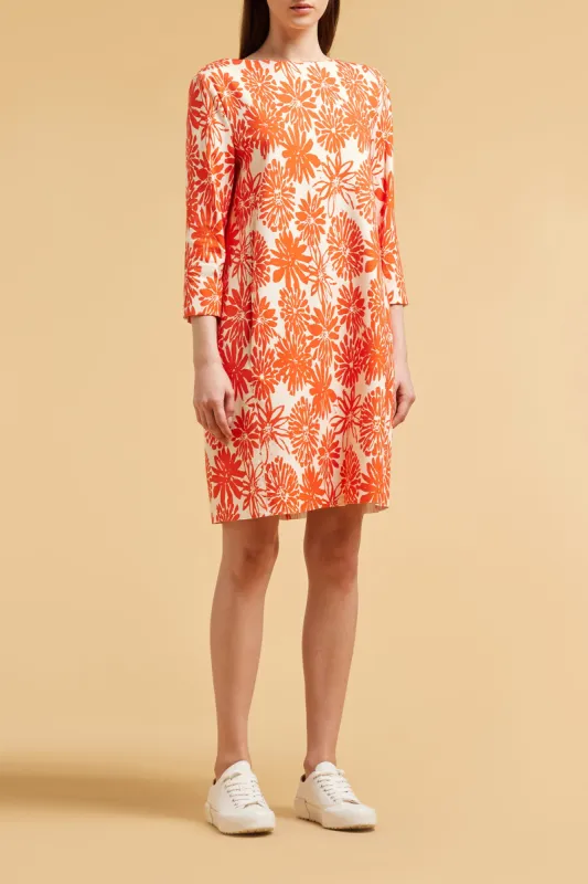 abito corto punto milano stampato sold by Liviana Conti