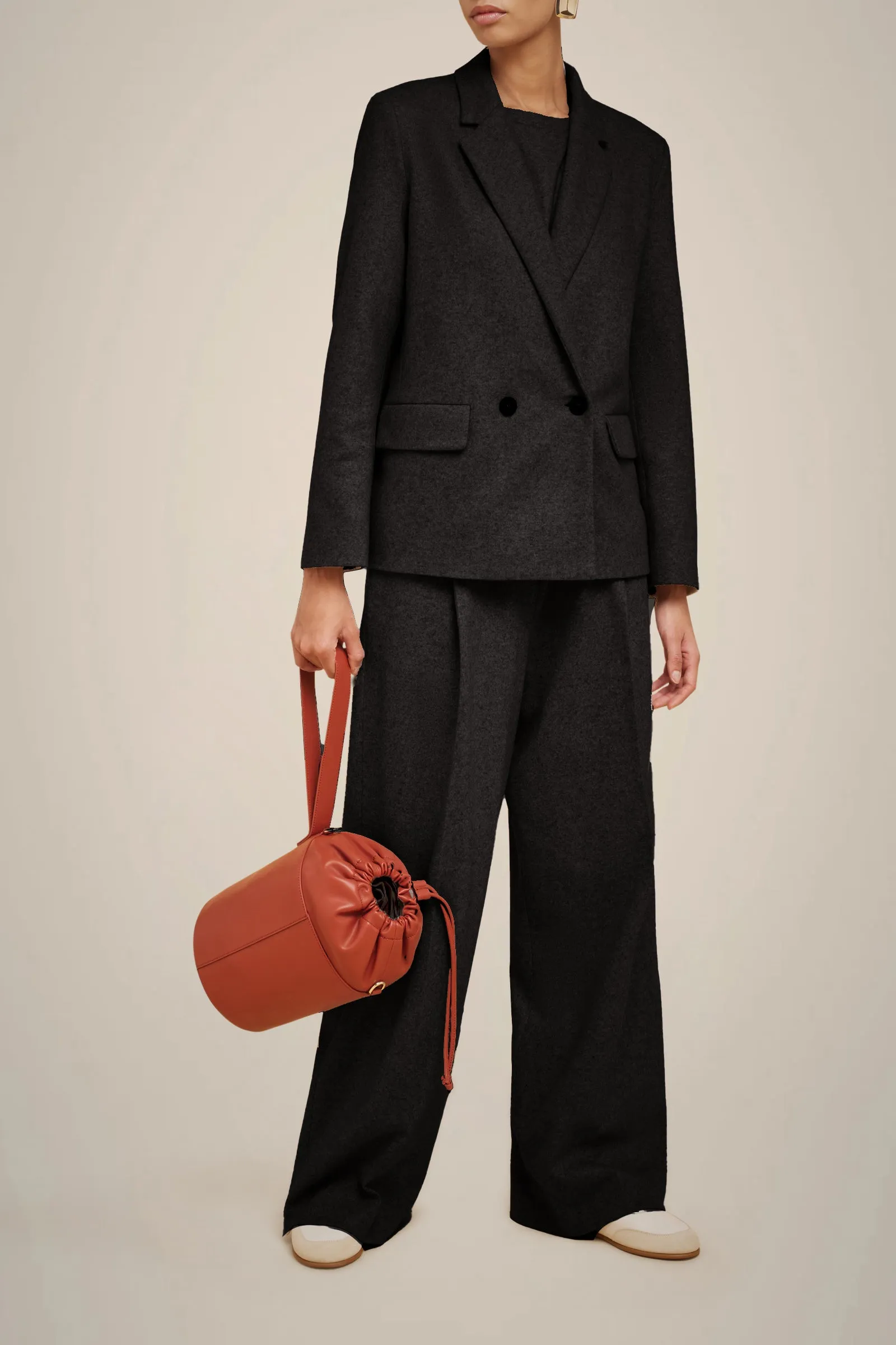 PANTALONE PIEGHE IN PANNO CASHMERE LEGGERO sold by Liviana Conti product image thumbnail 2