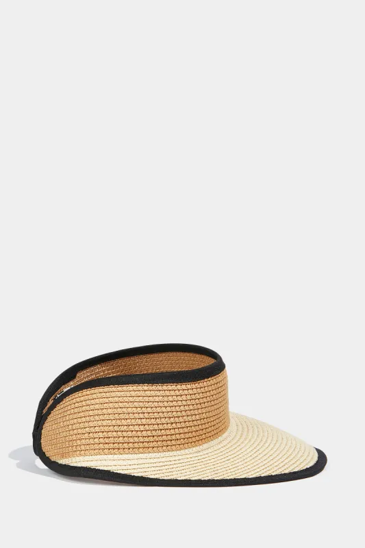 visiera rafia crochet sold by Liviana Conti