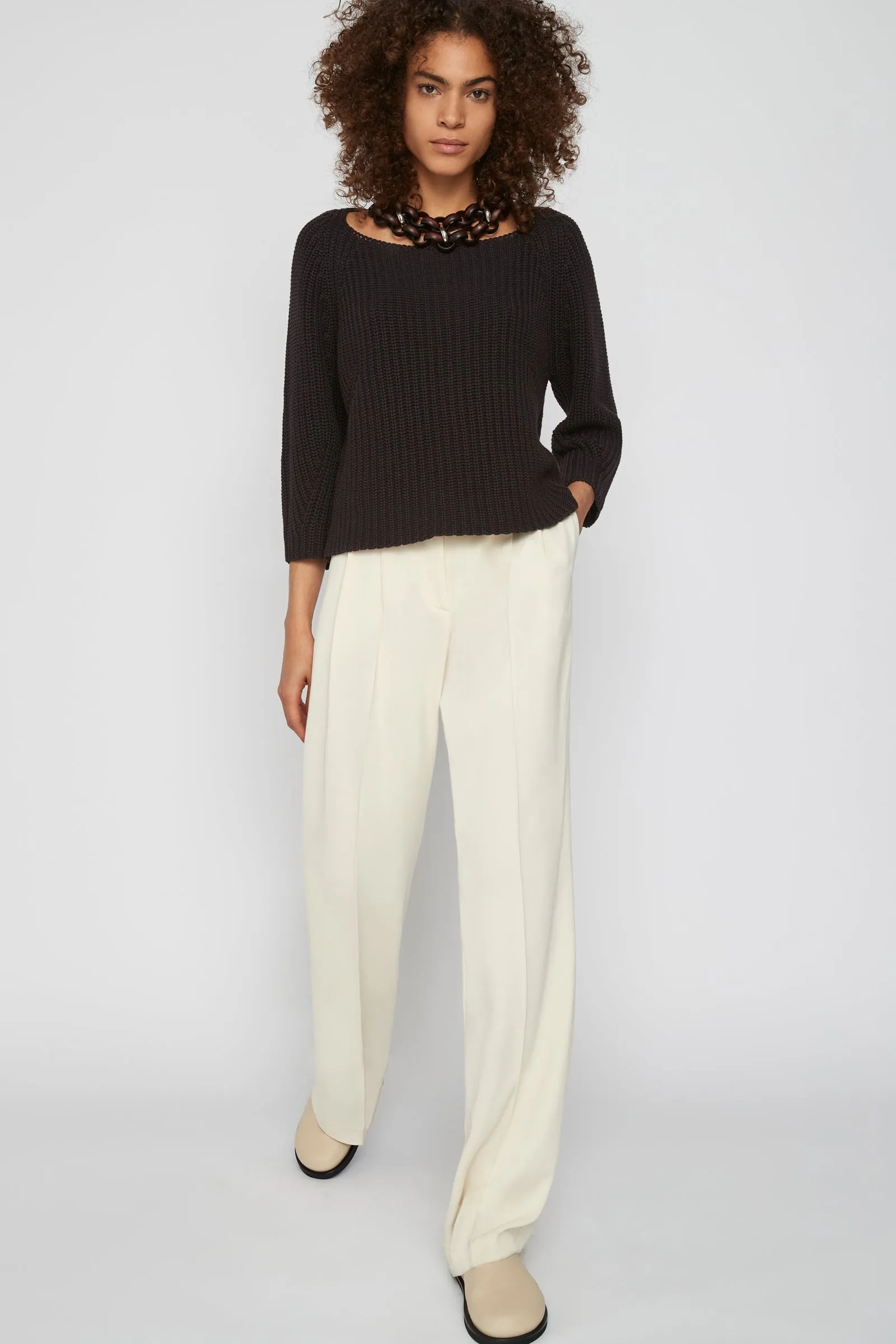 Maglia cotone dip dye sold by Liviana Conti