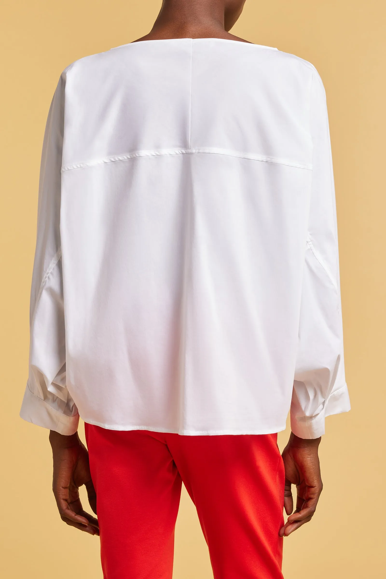 blusa tasca popeline stretch sold by Liviana Conti product image thumbnail 2