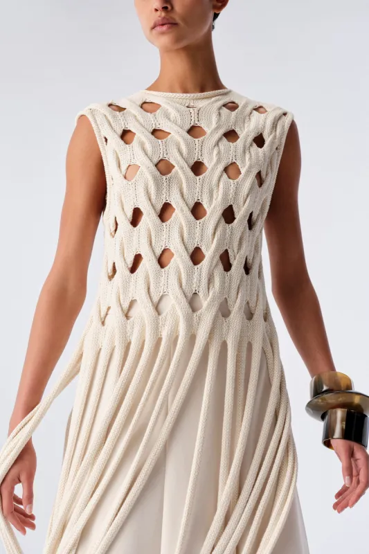 GILET FRANGE sold by Liviana Conti