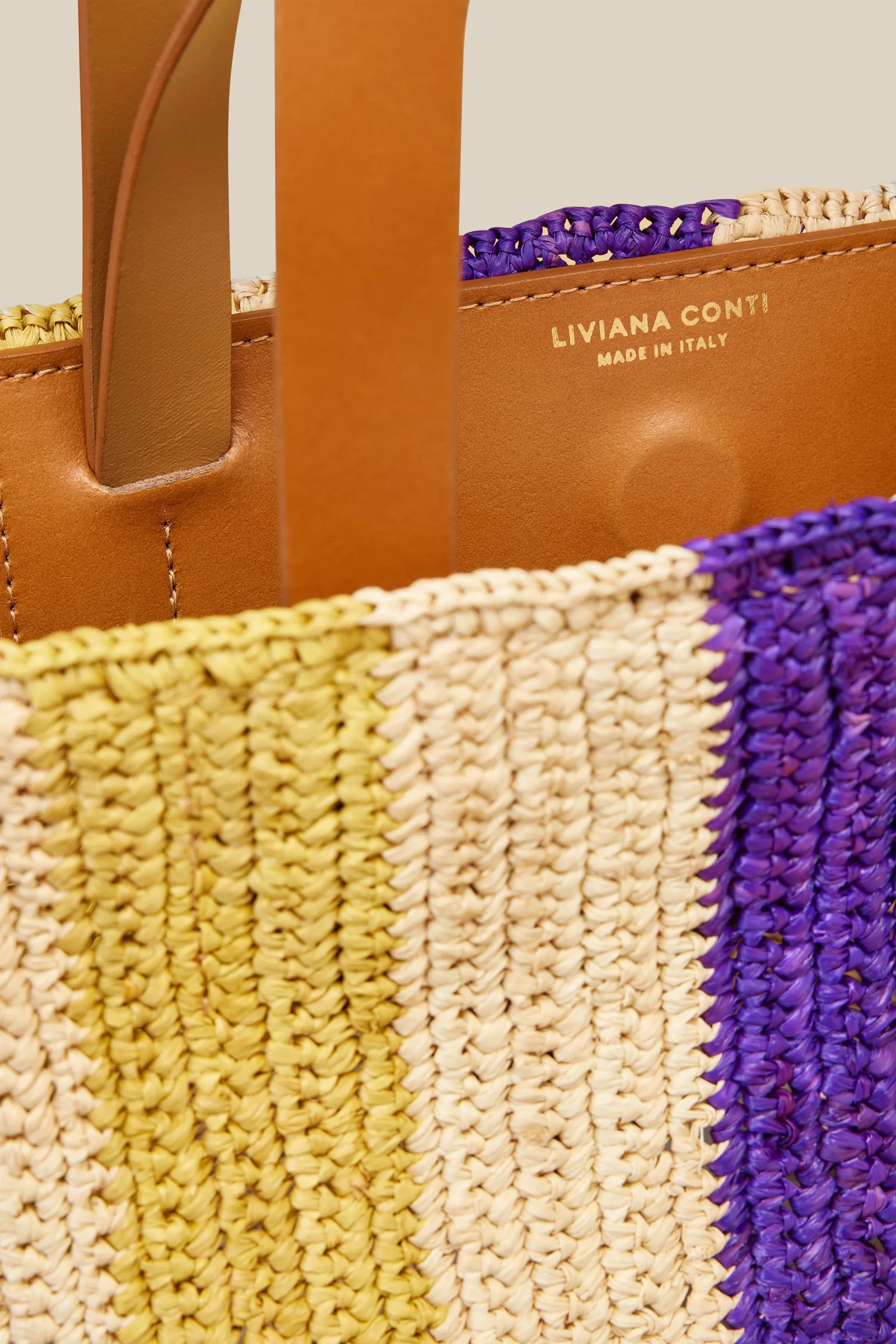 TOTE A RIGHE sold by Liviana Conti product image thumbnail 4