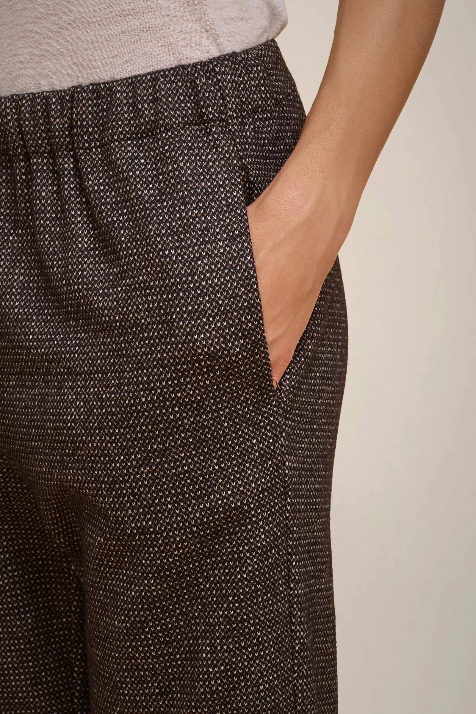 PANTALONE JOGGING PANNO CASHMERE sold by Liviana Conti product image thumbnail 4