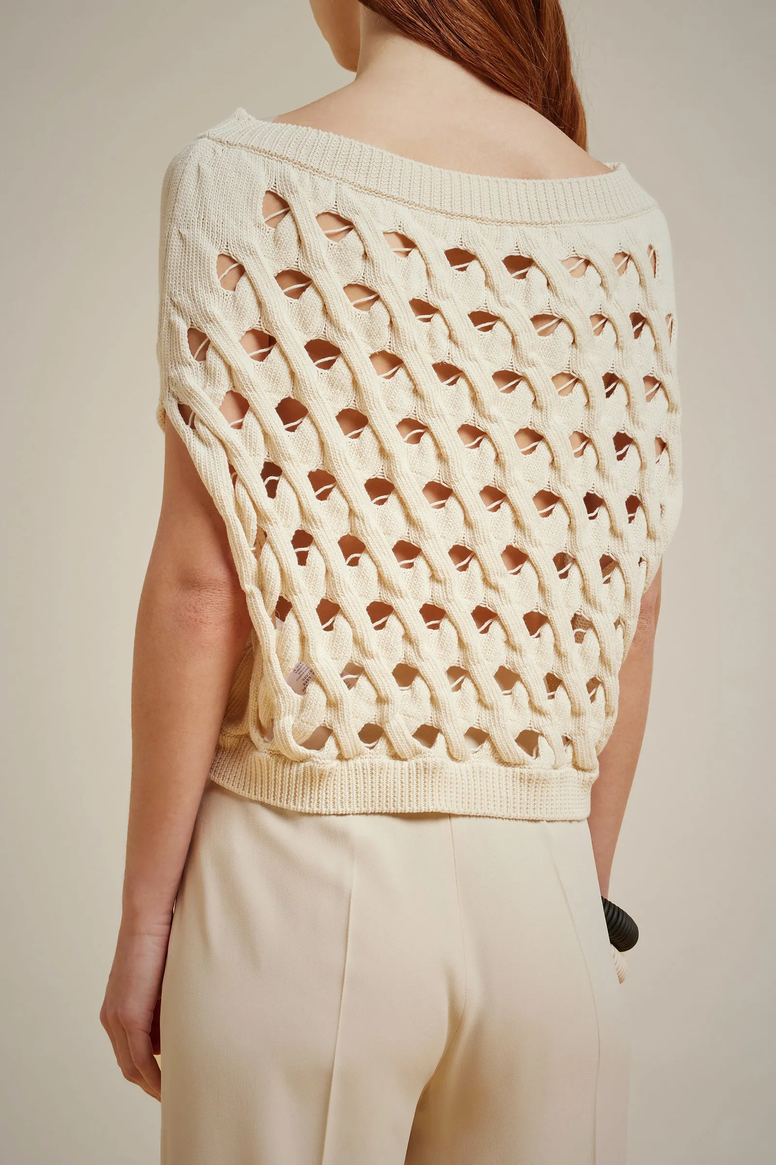 GILET RETE sold by Liviana Conti product image thumbnail 2