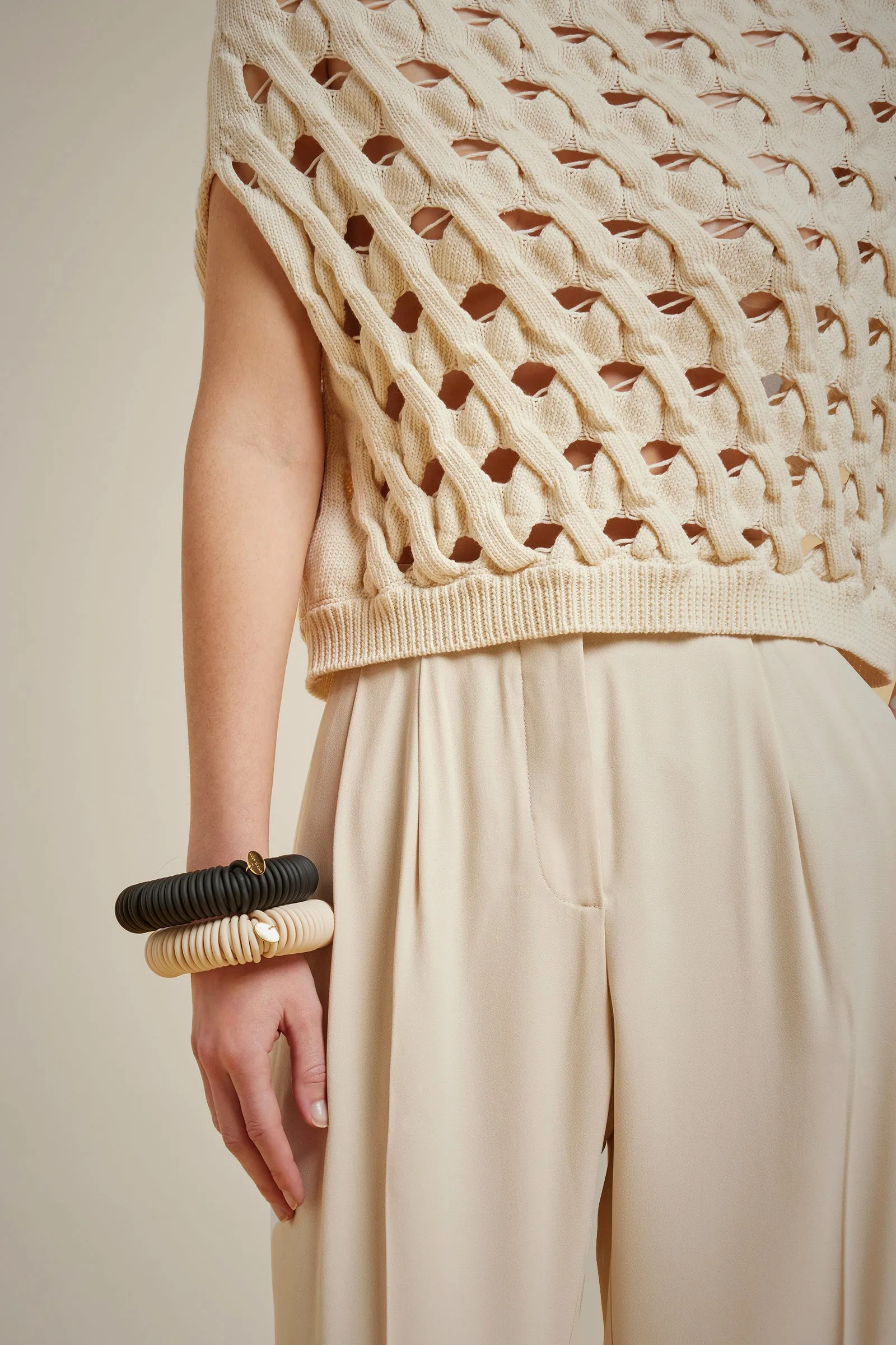 GILET RETE sold by Liviana Conti product image thumbnail 4