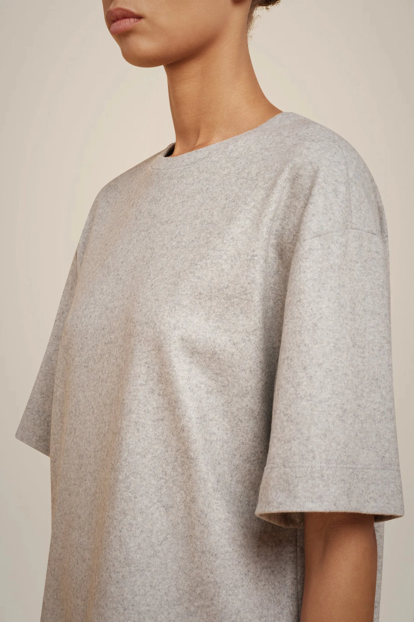 BLUSA MANICA CORTA IN PANNO CASHMERE sold by Liviana Conti product image thumbnail 5