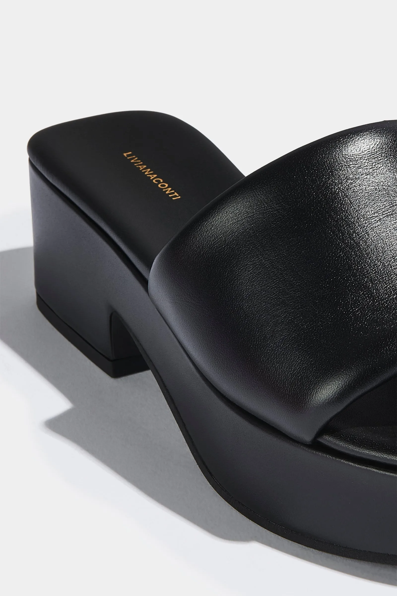 mules platform nappa sold by Liviana Conti product image thumbnail 4