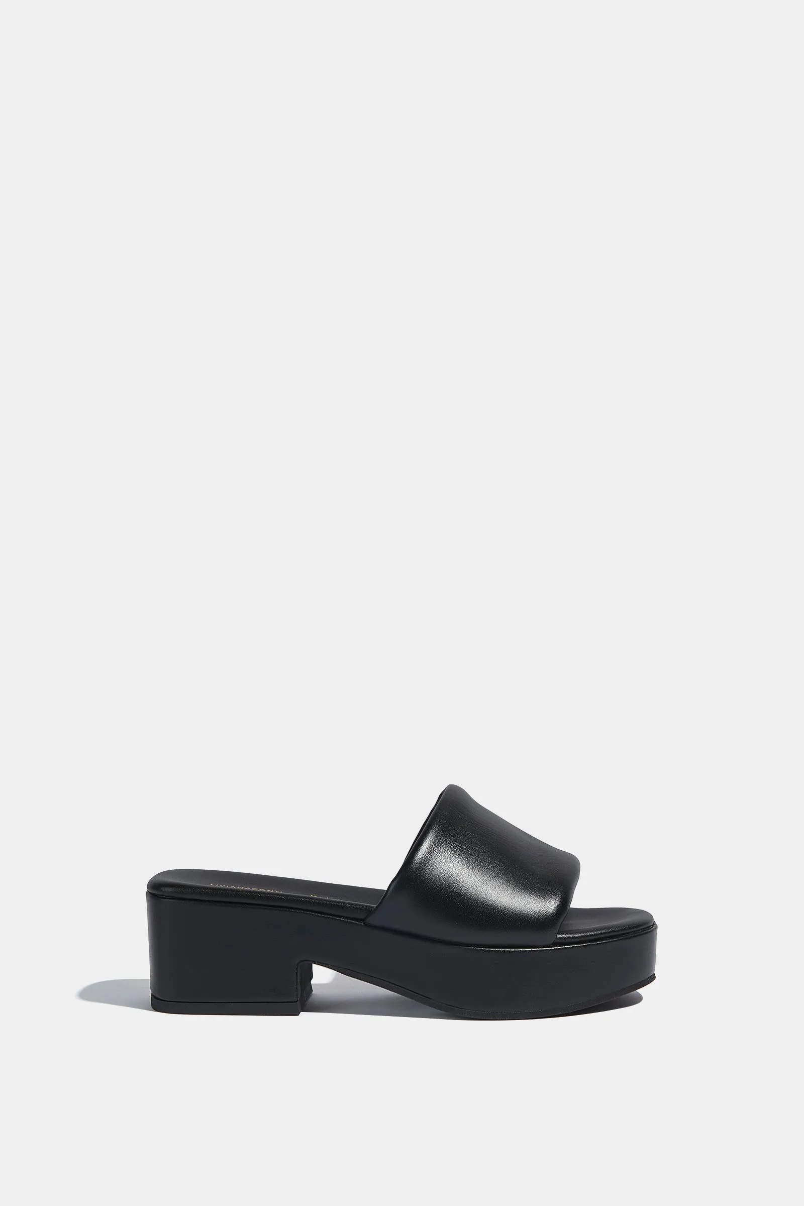 mules platform nappa sold by Liviana Conti