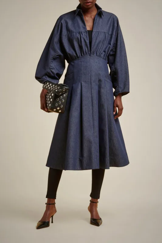 Maya Denim Midi Dress | Parallel