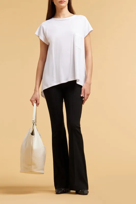 t-shirt jersey cotone taschino sold by Liviana Conti