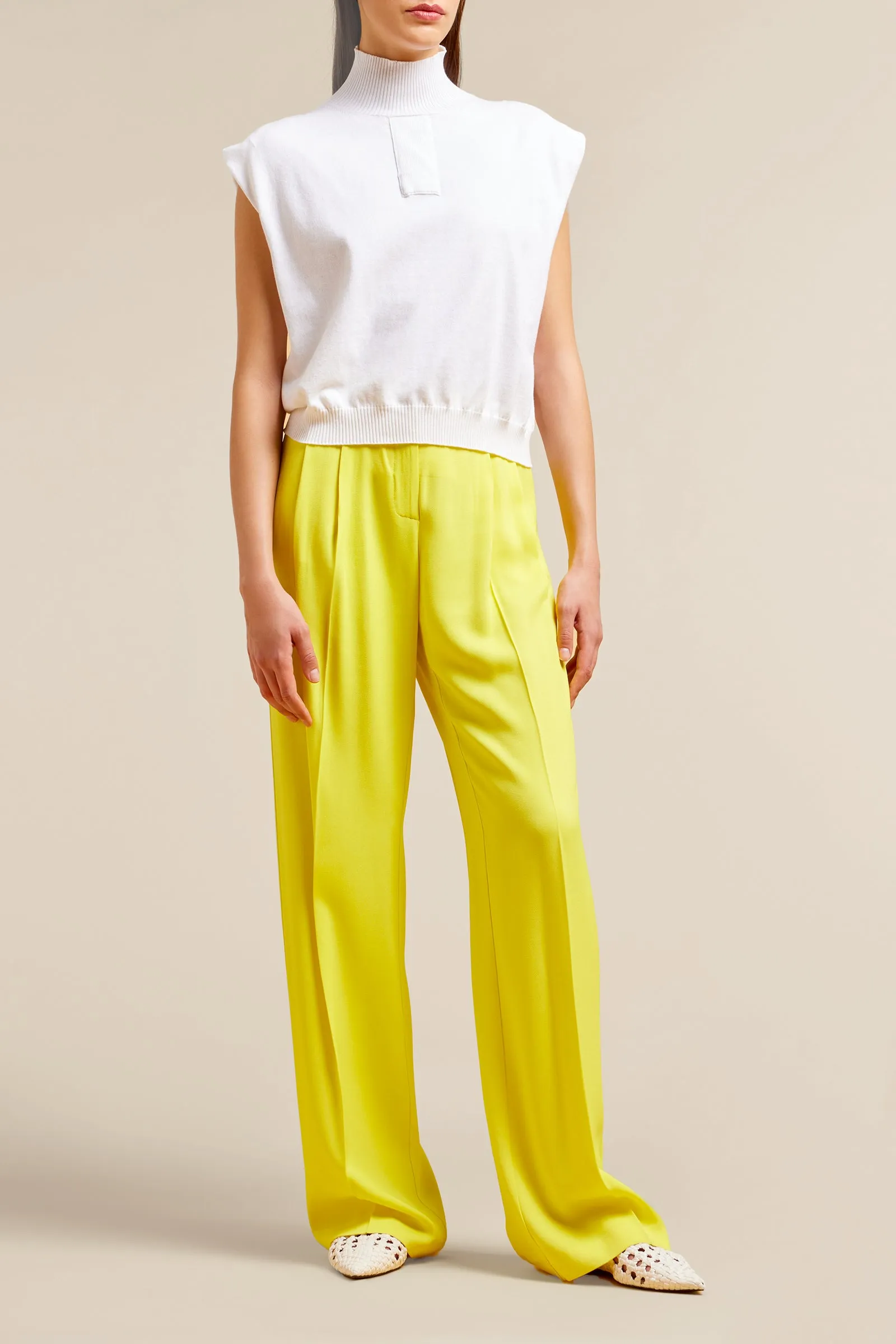 maglia scollo a V cotone dip dye sold by Liviana Conti product image thumbnail 5