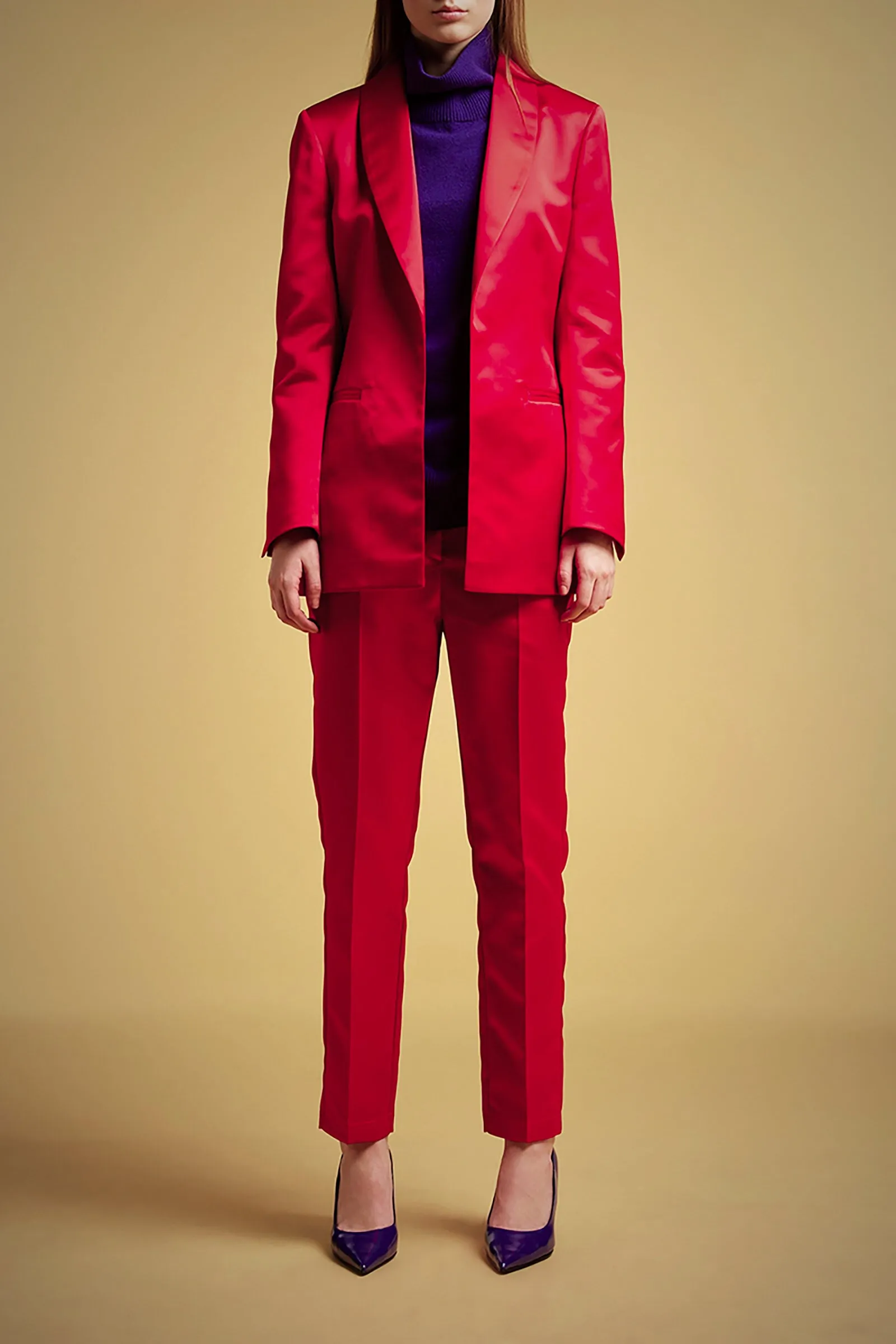 PANTALONI SLIM RASO DUCHESSE sold by Liviana Conti