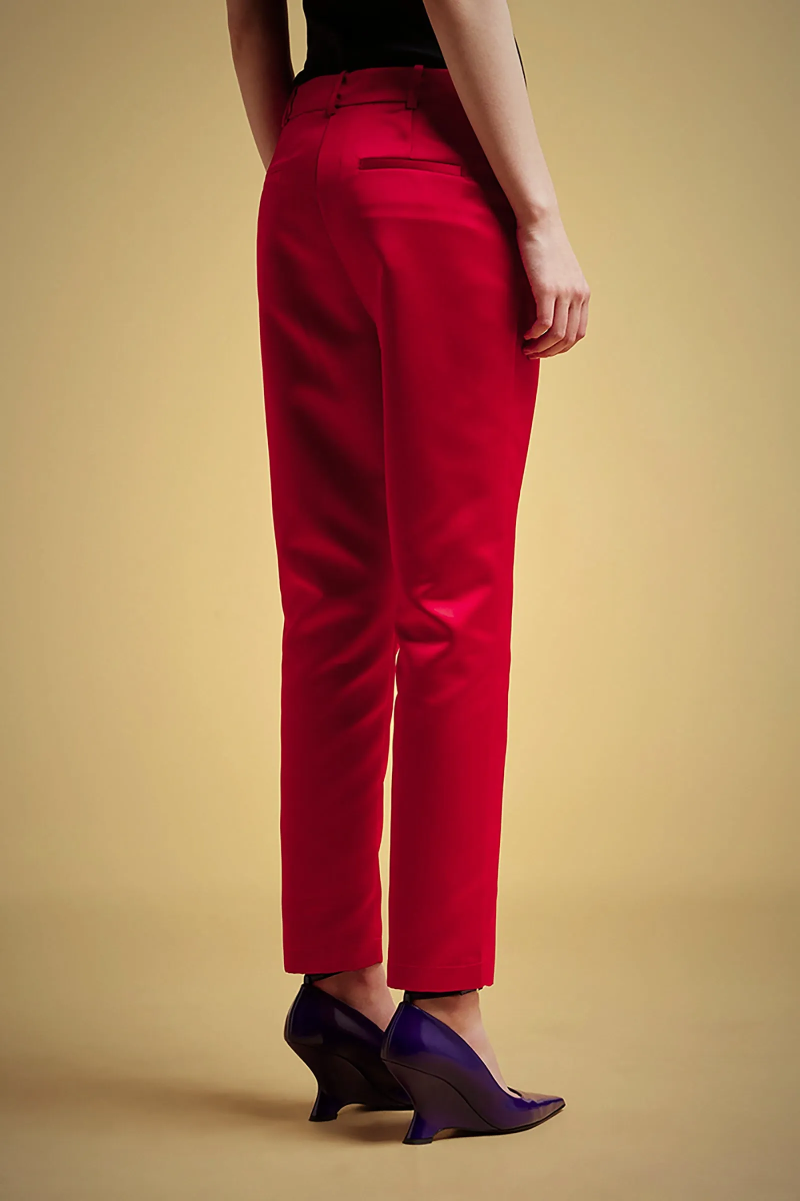 PANTALONI SLIM RASO DUCHESSE sold by Liviana Conti product image thumbnail 2