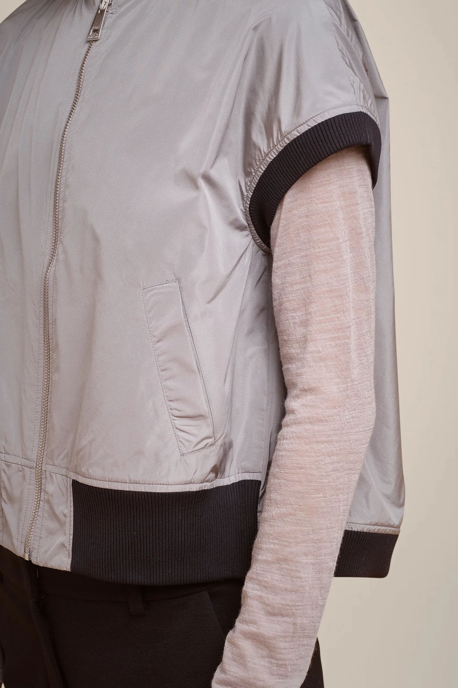 BOMBER SMANICATO IN TAFFETA' sold by Liviana Conti product image thumbnail 5