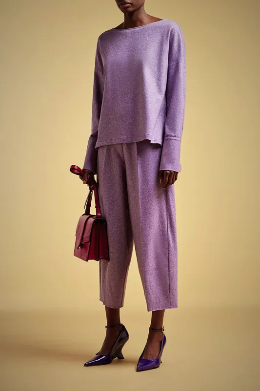 PANTALONI CROP PANNO CASHMERE sold by Liviana Conti