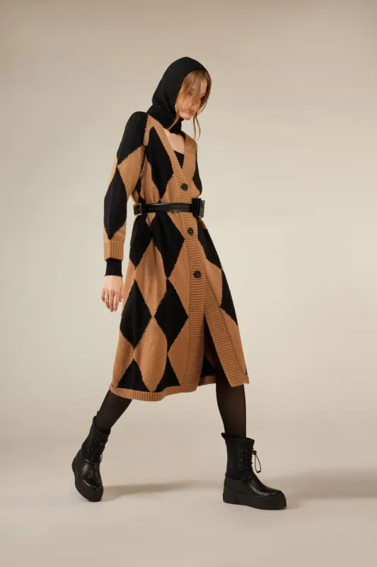 CARDIGAN A ROMBI sold by Liviana Conti