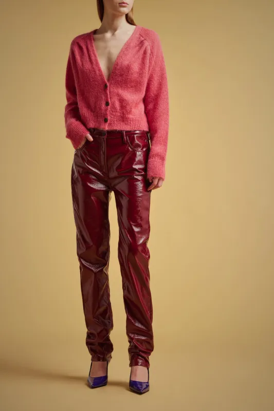 CARDIGAN MOHAIR SCOLLO V sold by Liviana Conti