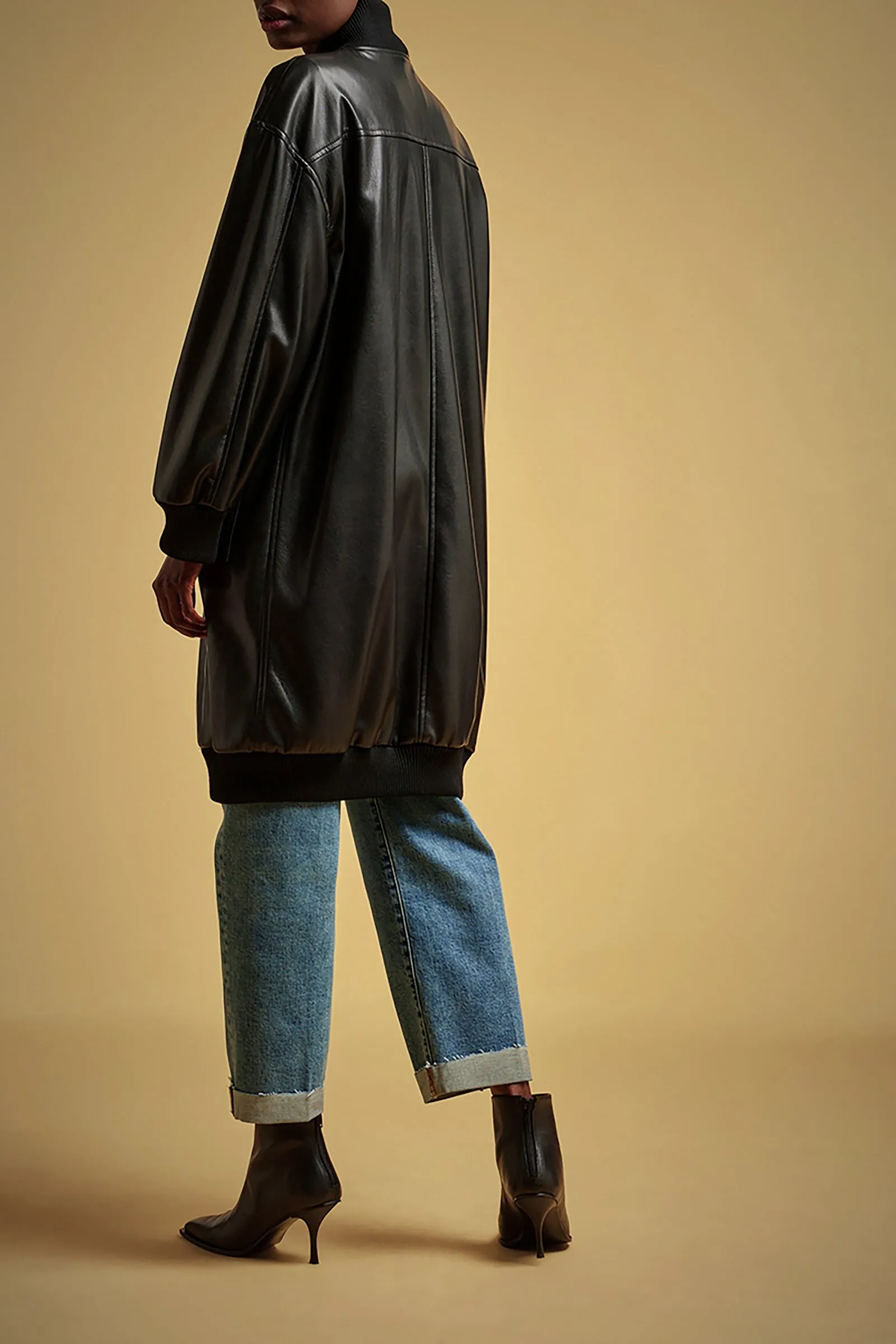 BOMBER VEGAN LEATHER sold by Liviana Conti product image thumbnail 2