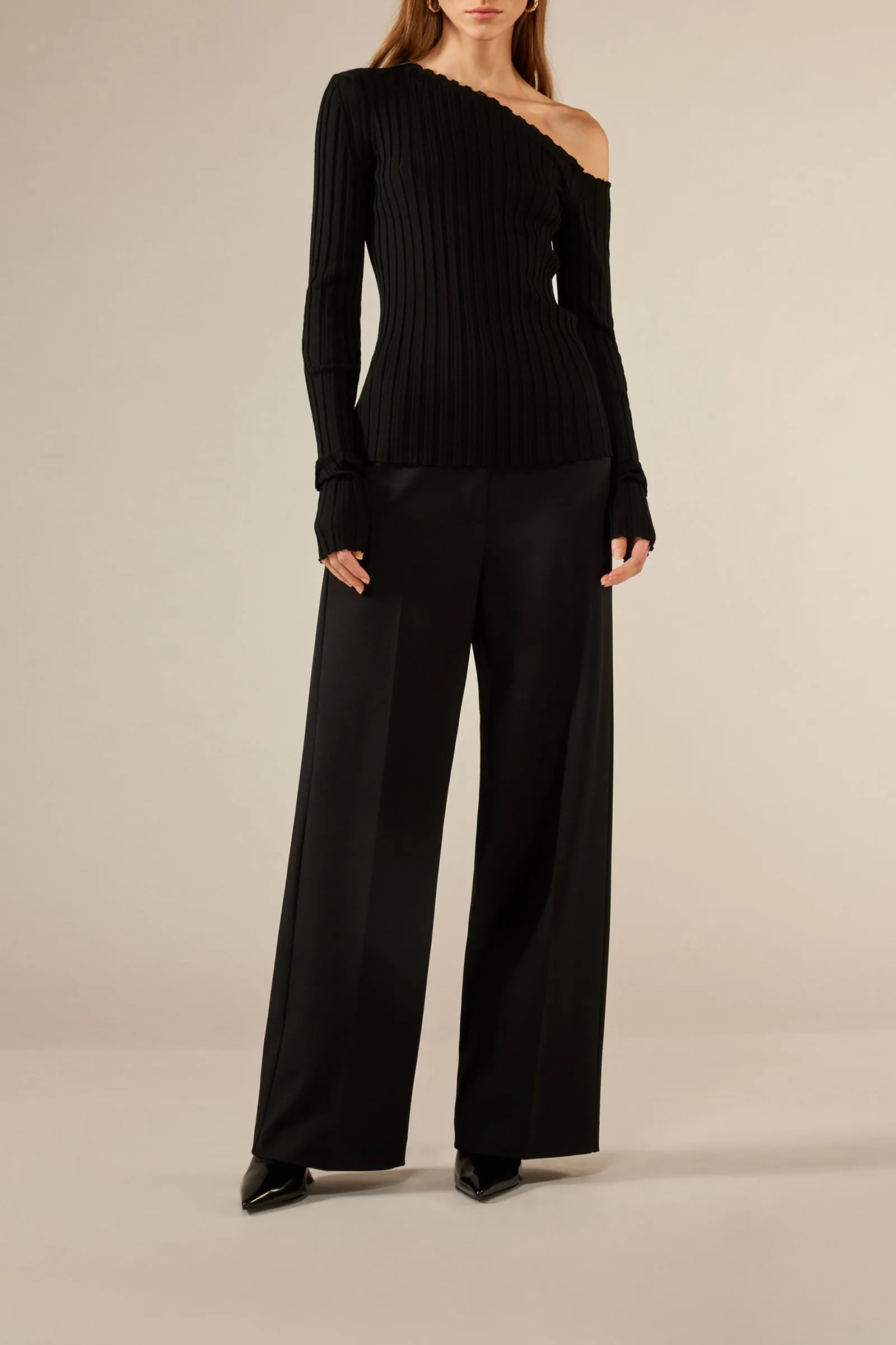 MAGLIA SCOLLO ASIMMETRICO sold by Liviana Conti